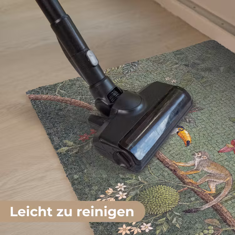 Vogel - Dier - Jungle - Mozaïek - Natuur Deurmat klein -reinigen_DE