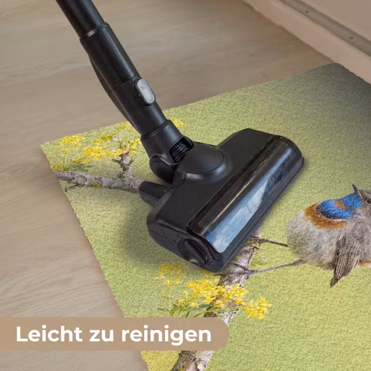 Vogel - Tak - Natuur - Kleurrijk Deurmat klein -reinigen_DE
