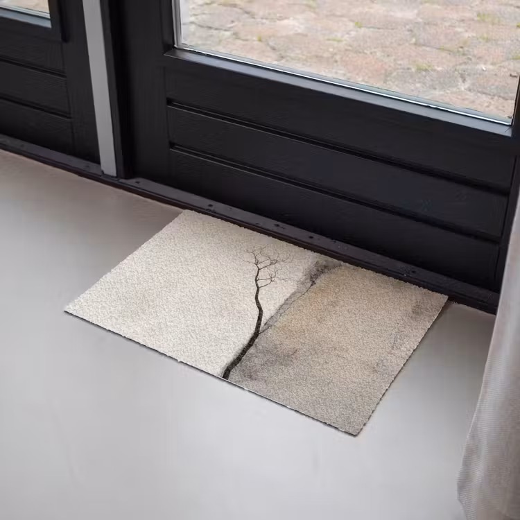 Wabi sabi - Plant - Beige Deurmat klein -sfeer2