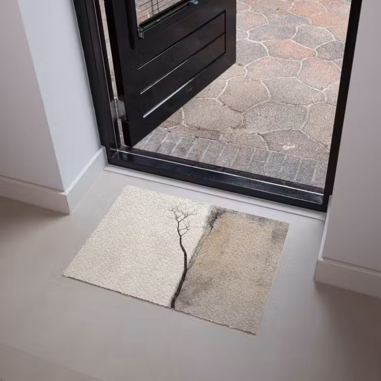 Wabi sabi - Plant - Beige Deurmat klein -sfeer5