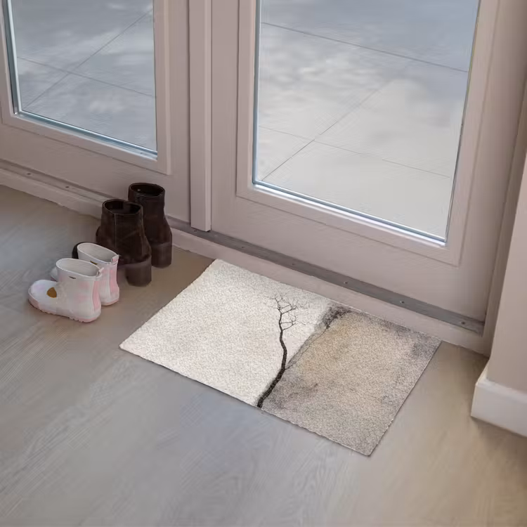 Wabi sabi - Plant - Beige Deurmat klein -sfeer3