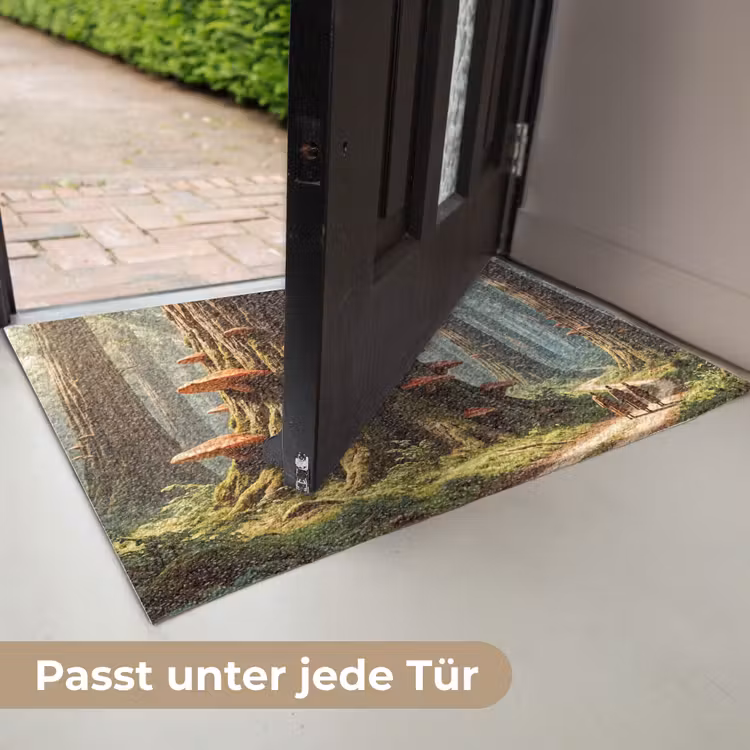 Fußmatte - Wald – Bäume – Natur - Bos - Bomen - Natuur Deurmat klein