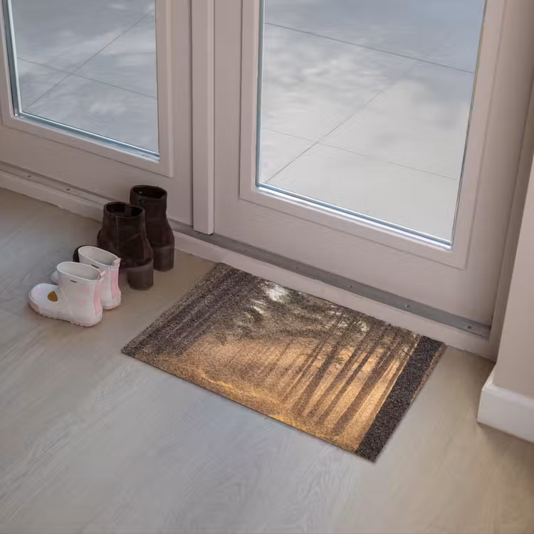 Bos - Mist - Zonlicht Deurmat klein -sfeer3