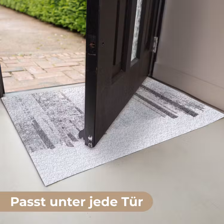 Bos - Sneeuw - Pad - Winter - Stilte Deurmat klein -USP_DE