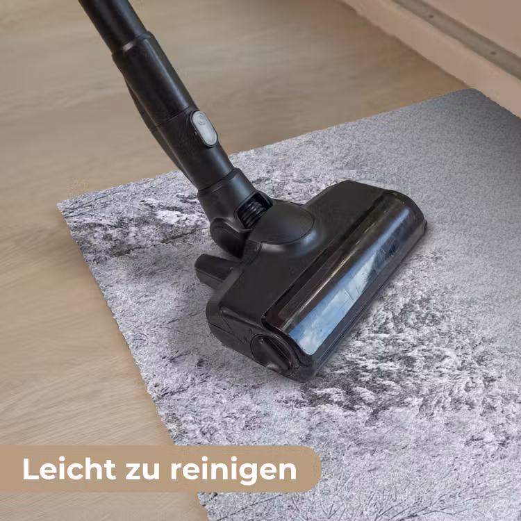 Bos - Sneeuw - Winter - Natuur - Wit Deurmat klein -reinigen_DE