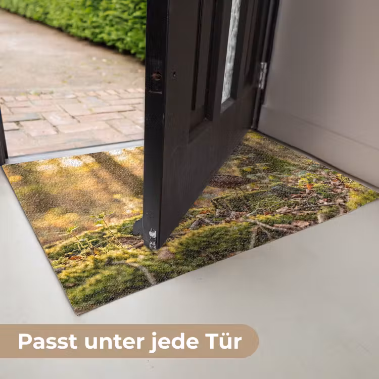 Houtsnip - Bos - Bladeren - Herfst - Gecamoufleerd Deurmat klein -USP_DE