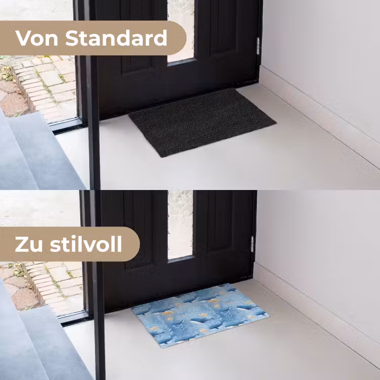 Walvissen - Oceaan - Blauw Deurmat klein 898 -voor-na_DE