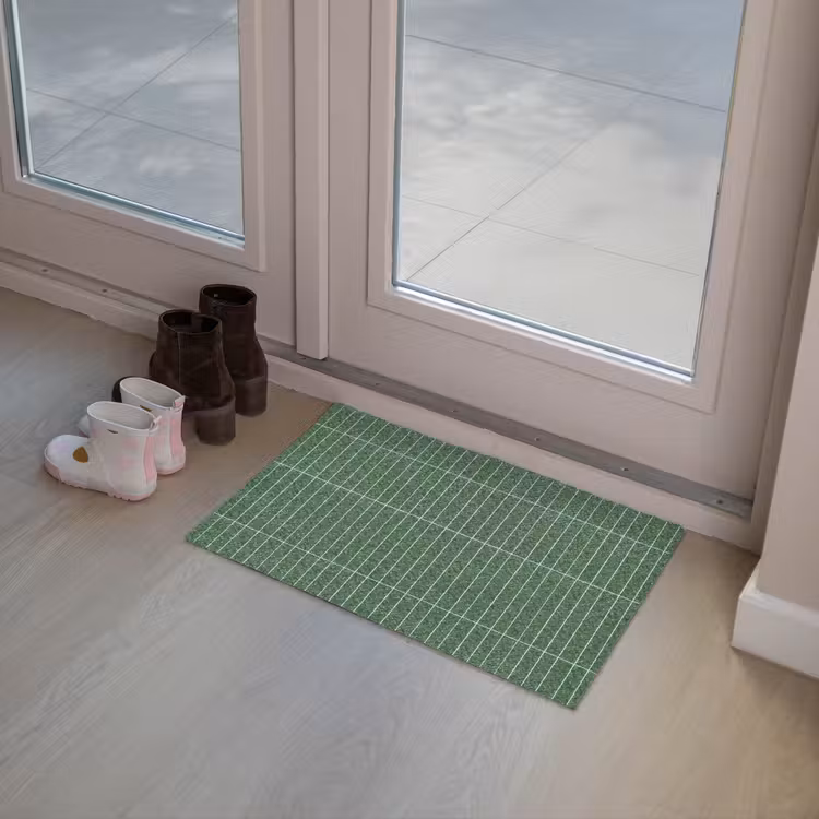 Wandtegel - Verticaal - Donkergroen Deurmat klein 898 -sfeer3