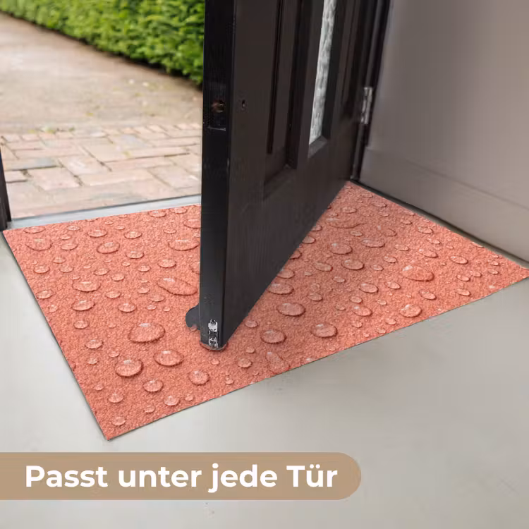 Water - Druppels - Roze Deurmat klein -USP_DE