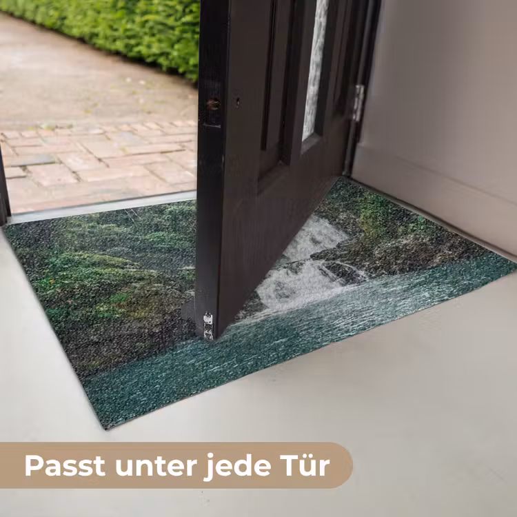 Waterval - Bos - Natuur - Groen Deurmat klein -USP_DE