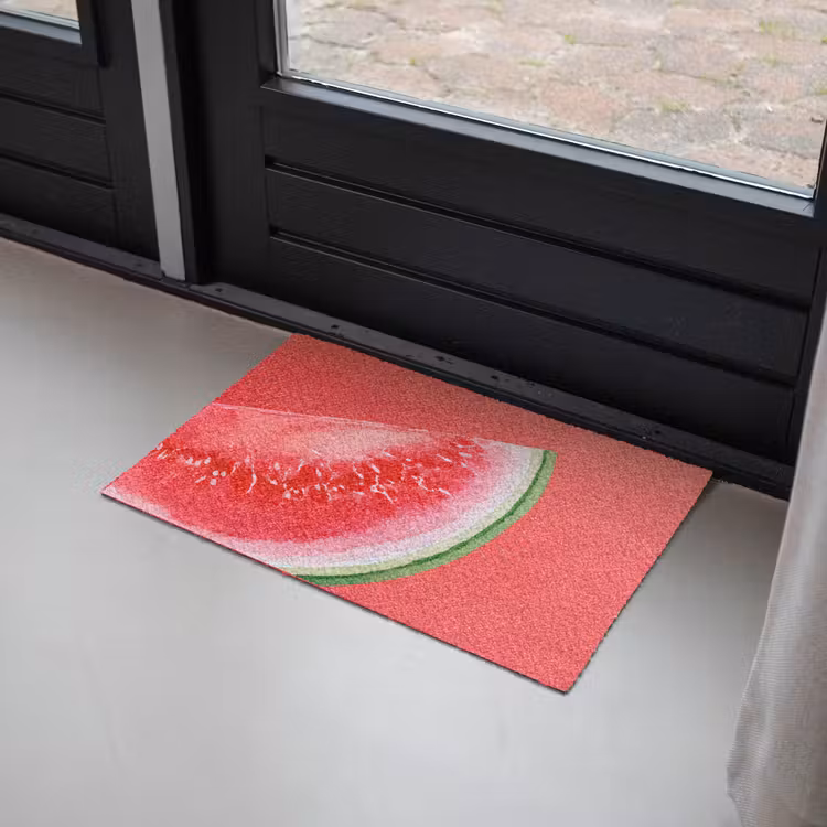 Watermeloen - Rood - Zomers Deurmat klein -sfeer2