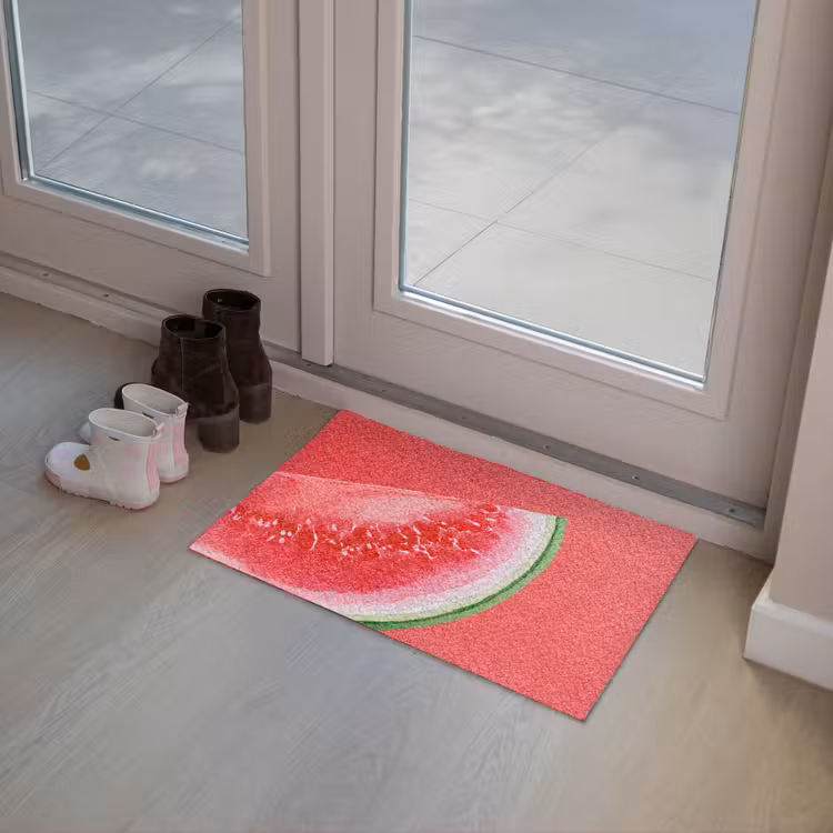 Watermeloen - Rood - Zomers Deurmat klein -sfeer3