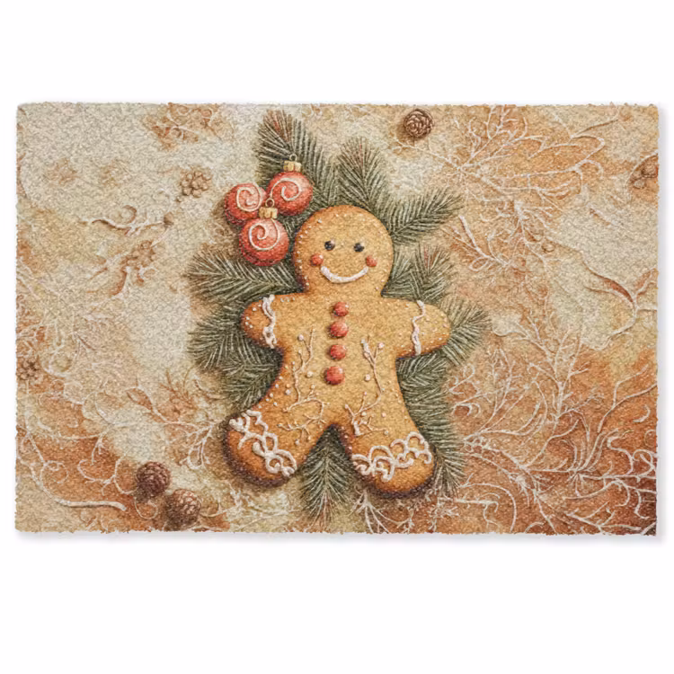 Kerstmis - Koekje - Poppetje - Speculaas Deurmat klein -zkaufland3d