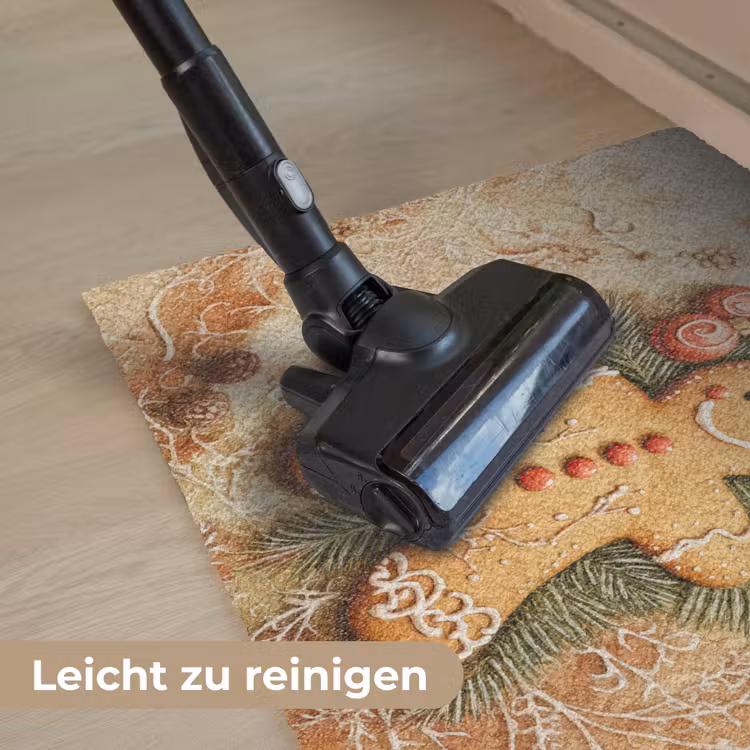 Kerstmis - Koekje - Poppetje - Speculaas Deurmat klein -reinigen_DE