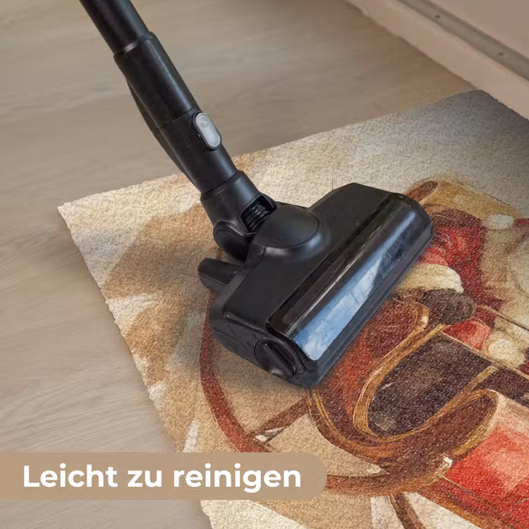 Kerst - Slee - Kerstman Deurmat klein -reinigen_DE