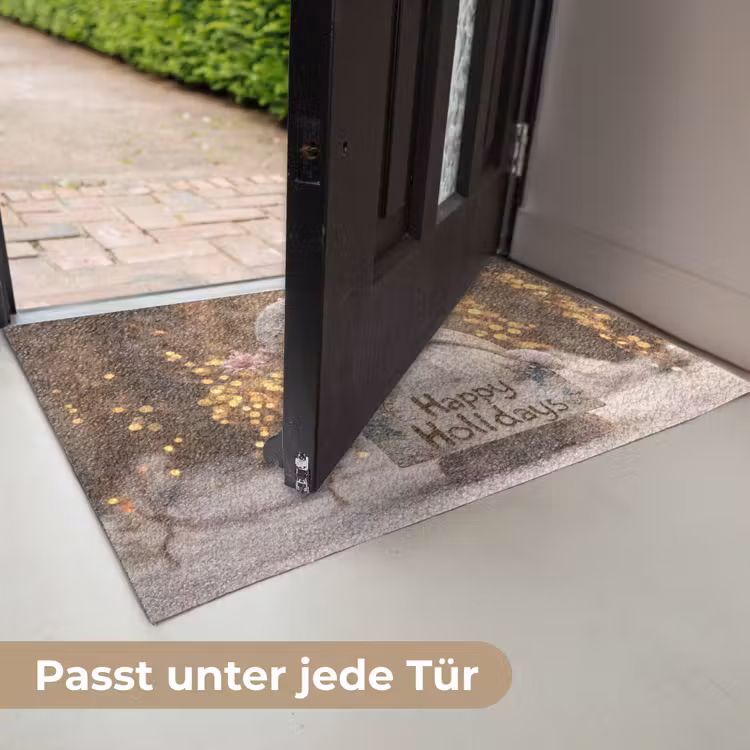Kerst - Gnome - Bord - Kleurrijk Deurmat klein -USP_DE