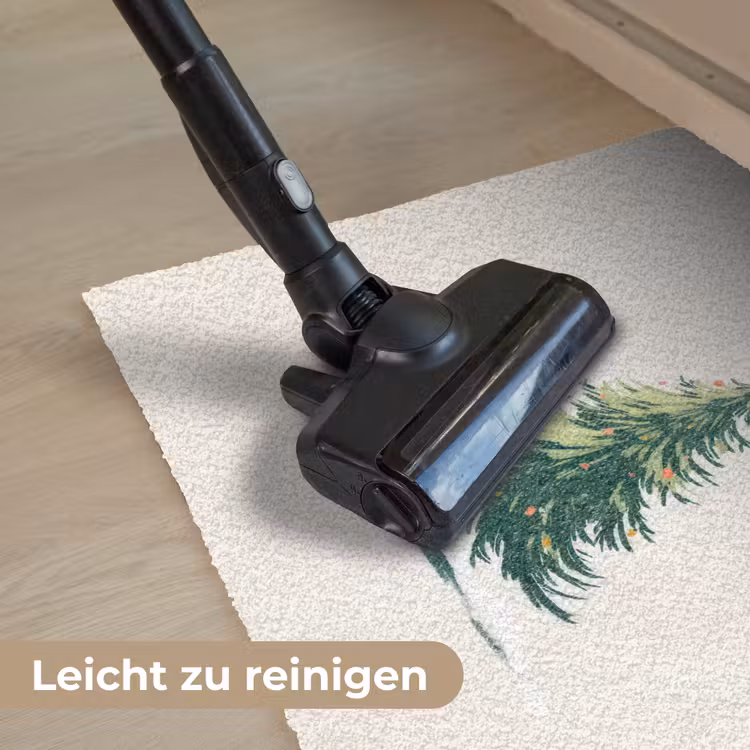Kerstboom - Illustratie - Ster - Sneeuw Deurmat klein -reinigen_DE