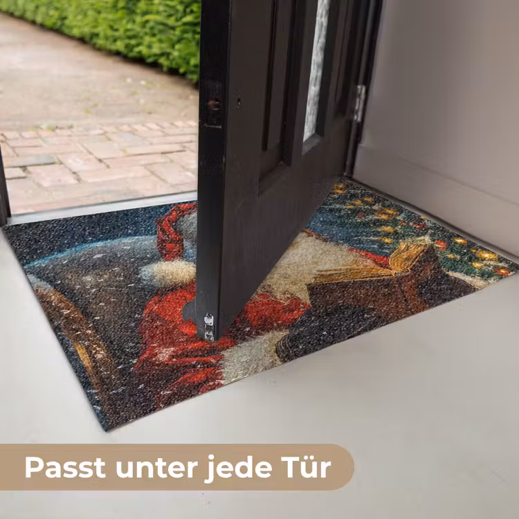 Kerstman - Kerst - Winter - Kerstboom Deurmat klein -USP_DE