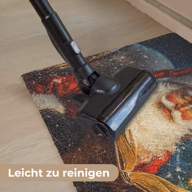 Kerstman - Kerst - Winter - Kerstboom Deurmat klein -reinigen_DE