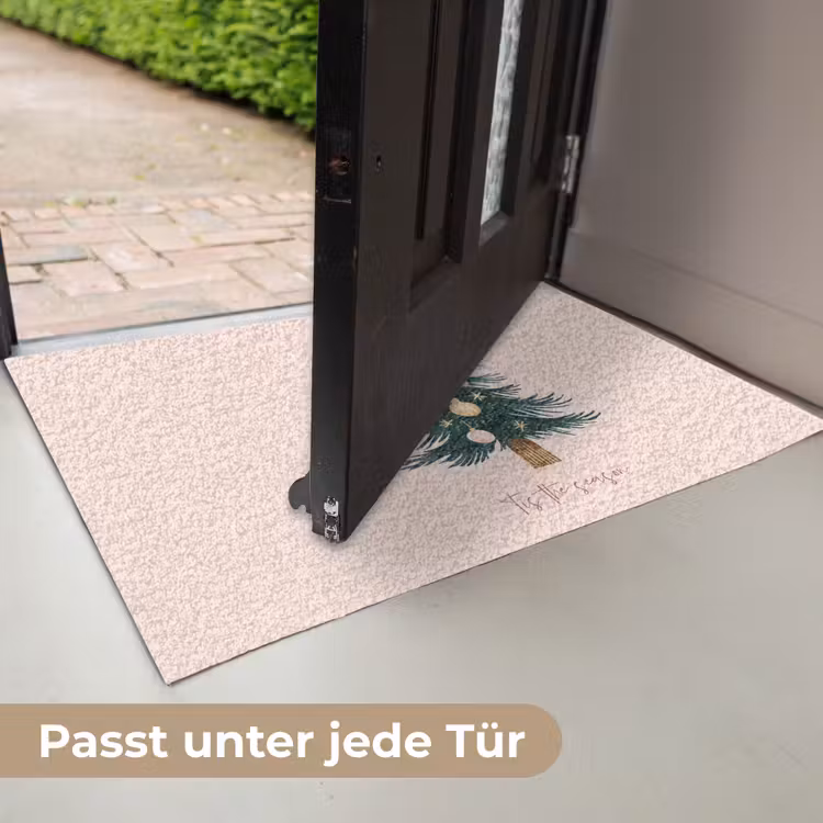 Christmas Season - Kerst - Kerstboom - Roze Deurmat klein -USP_DE