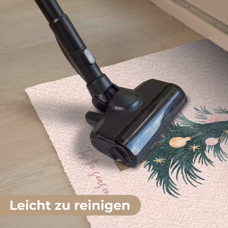 Christmas Season - Kerst - Kerstboom - Roze Deurmat klein -reinigen_DE