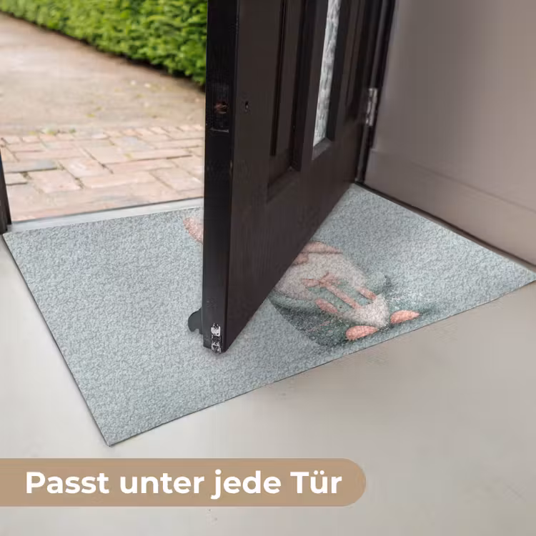 Kerstgnome - Cadeau - Groen Deurmat klein -USP_DE