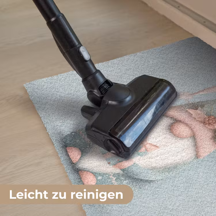 Kerstgnome - Cadeau - Groen Deurmat klein -reinigen_DE