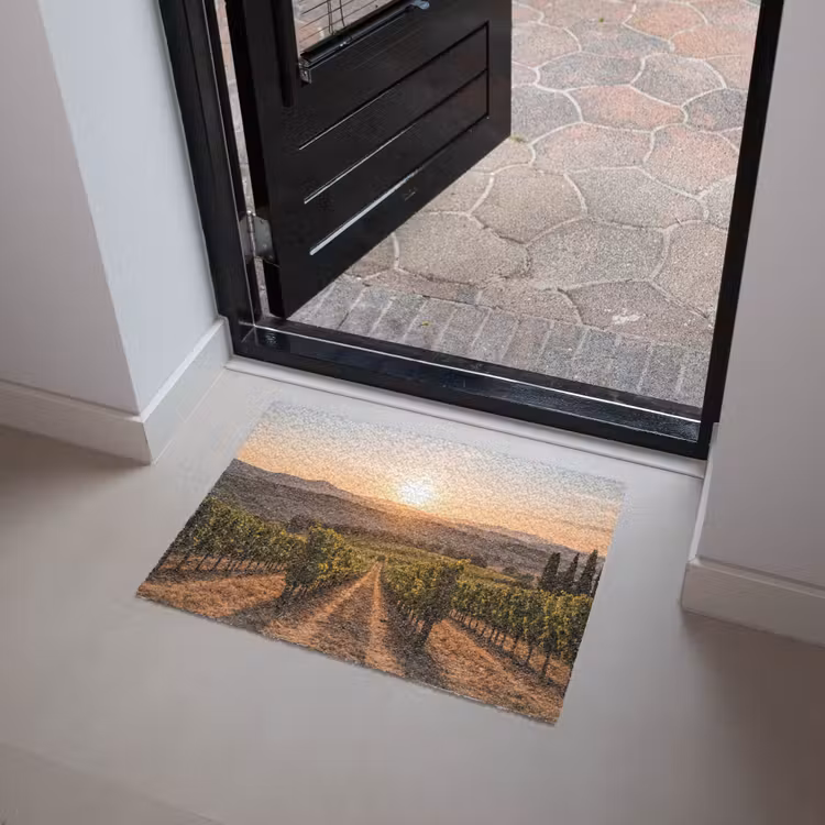 Wijngaard - Zonsondergang - Landschap Deurmat klein -sfeer5