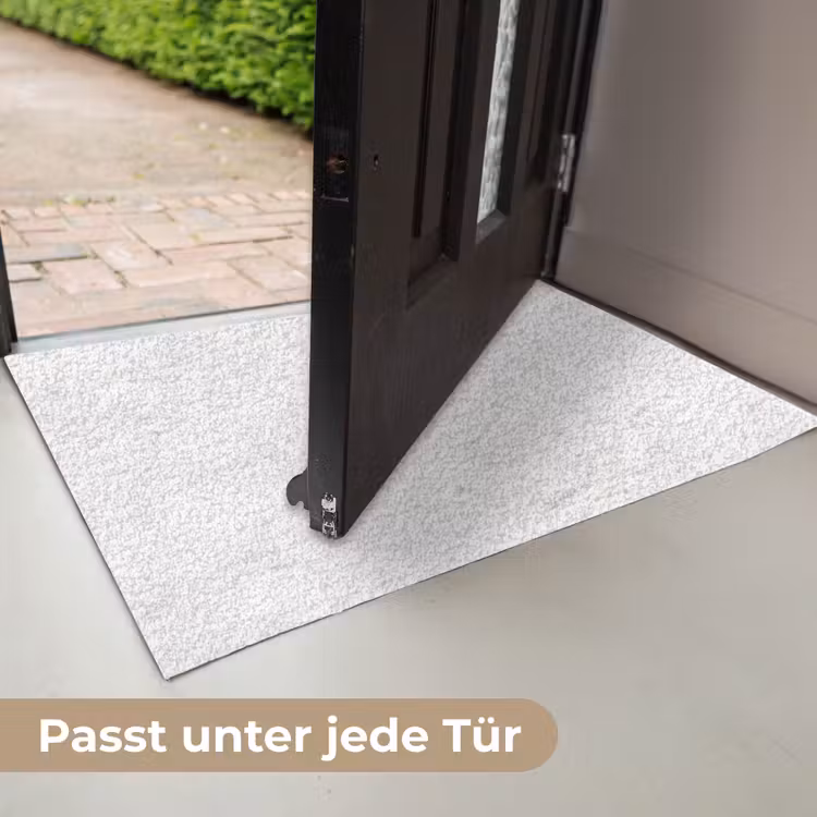 Wit - Marmer - Grijze aders Deurmat klein 898 -USP_DE