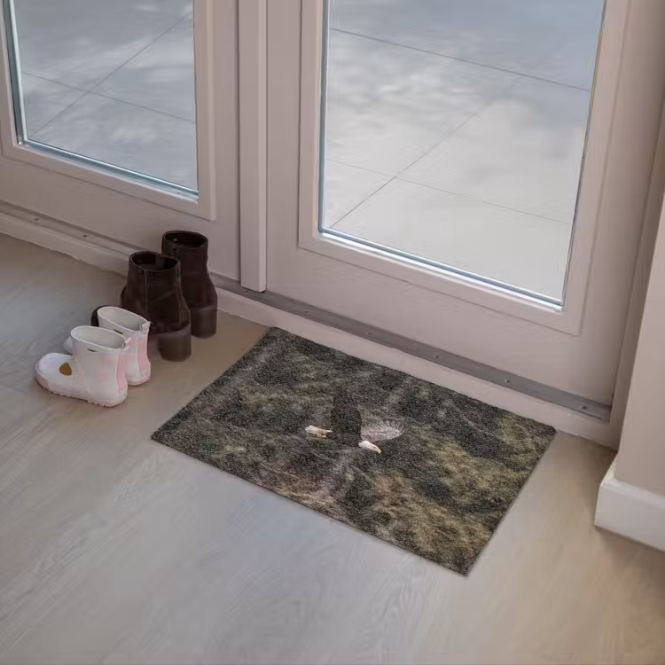 Zeearend - Vliegen - Bos - Natuur Deurmat klein -sfeer3