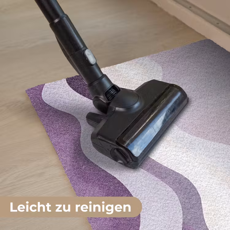Golven - Heuvels - Abstract - Paars Deurmat klein -reinigen_DE