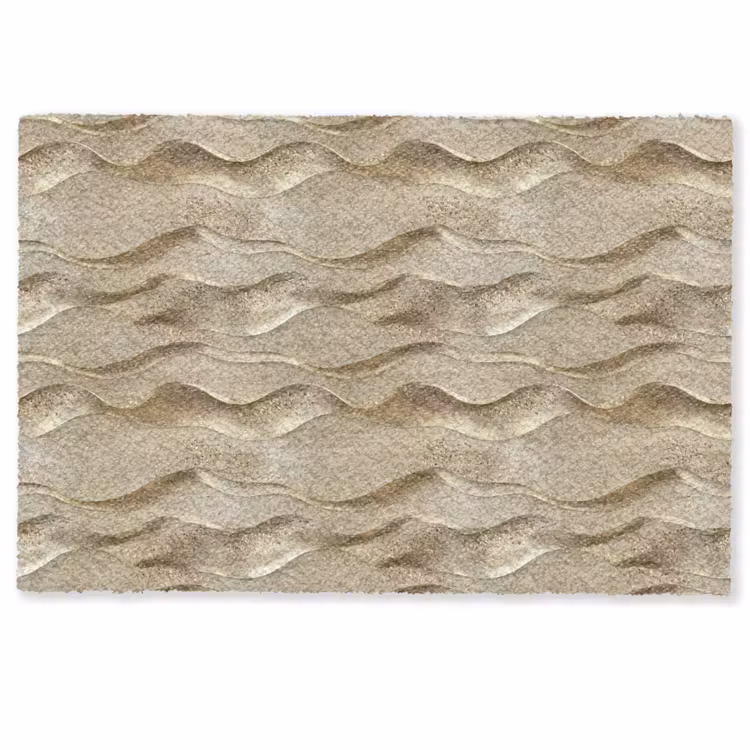 Golven - Patroon - Goud Deurmat klein 898 -zkaufland3d