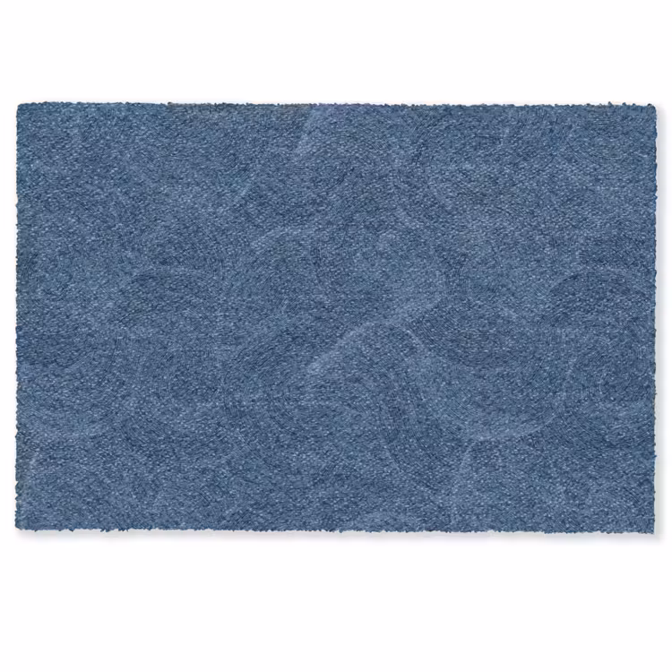 Golven - Textuur - Patroon - Blauw Deurmat klein 898 -zkaufland3d