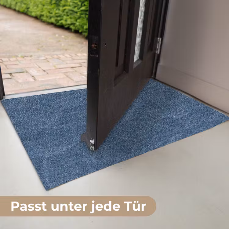 Golven - Textuur - Patroon - Blauw Deurmat klein 898 -USP_DE