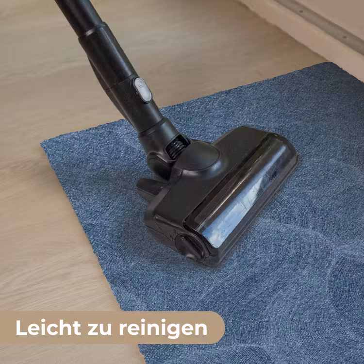 Golven - Textuur - Patroon - Blauw Deurmat klein 898 -reinigen_DE