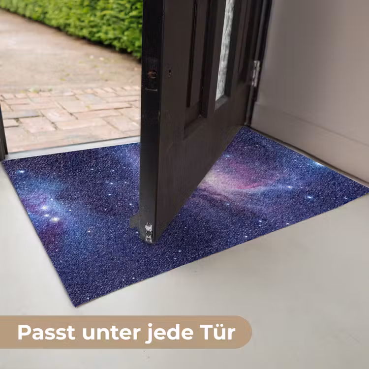 Ruimte - Sterren - Kleurrijk Deurmat klein -USP_DE