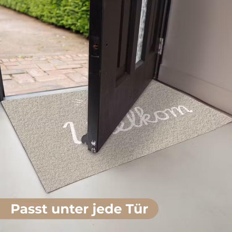 Welkom - Beige Deurmat klein -USP_DE