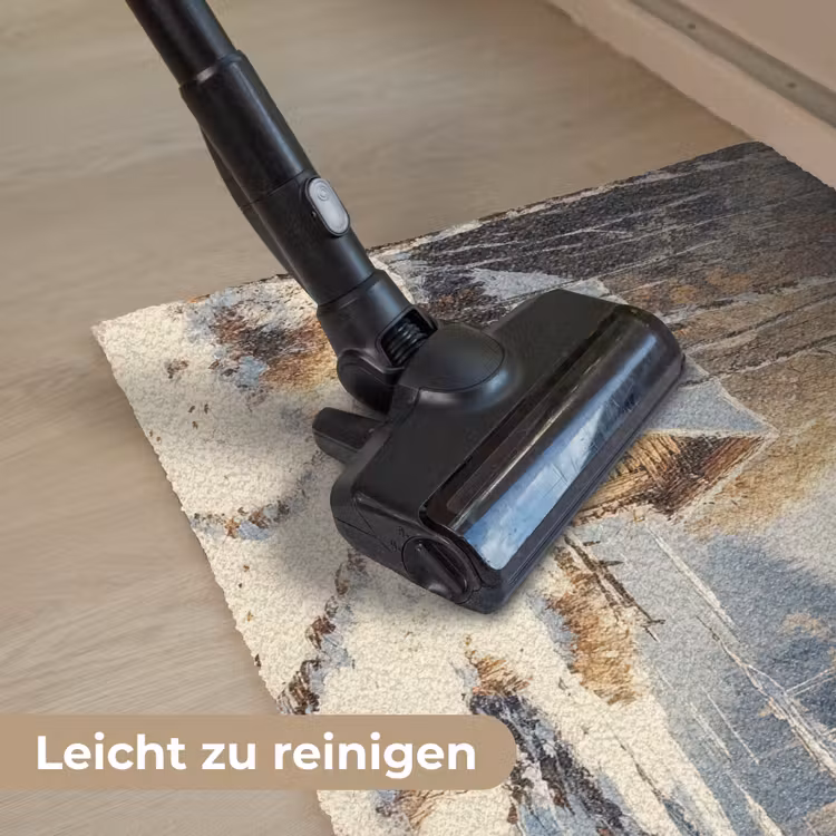 Winter - Sneeuw - Huis - Natuur Deurmat klein -reinigen_DE