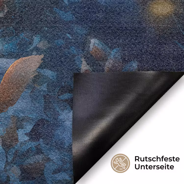 Winter - Gnooms - Eekhoorns - Meerkleurig Deurmat klein -antislip_DE