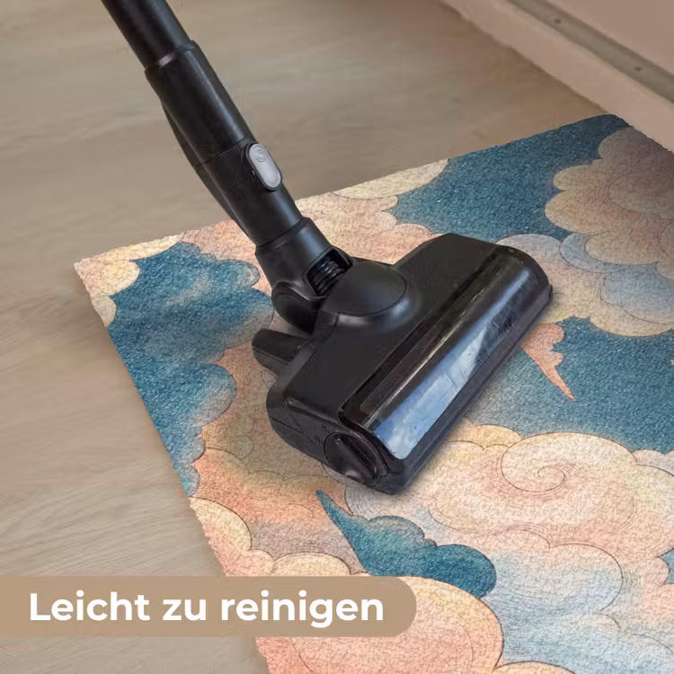 Wolk - Lucht - Natuur - Illustratief - Oranje Deurmat klein -reinigen_DE