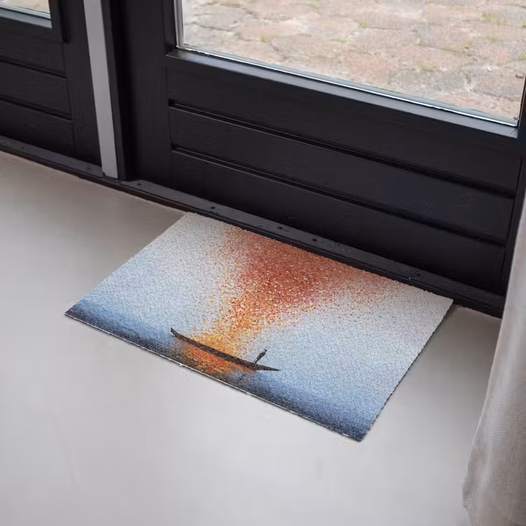 Wolk - Confetti - Boot - Wateroppervlakte Deurmat klein -sfeer2