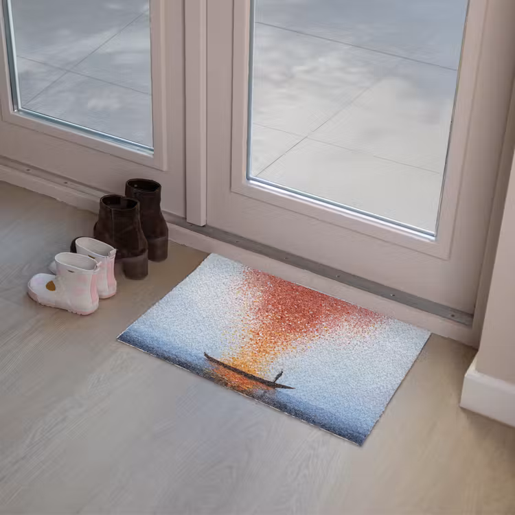 Wolk - Confetti - Boot - Wateroppervlakte Deurmat klein -sfeer3