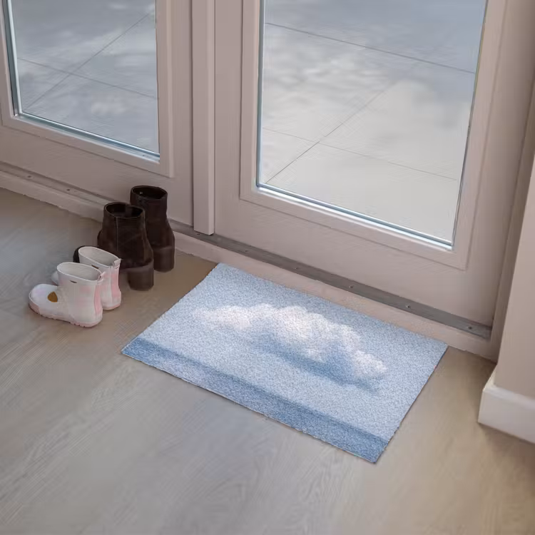 Fußmatte - Wolke – Regen – Natur - Wolk - Regen - Natuur Deurmat klein