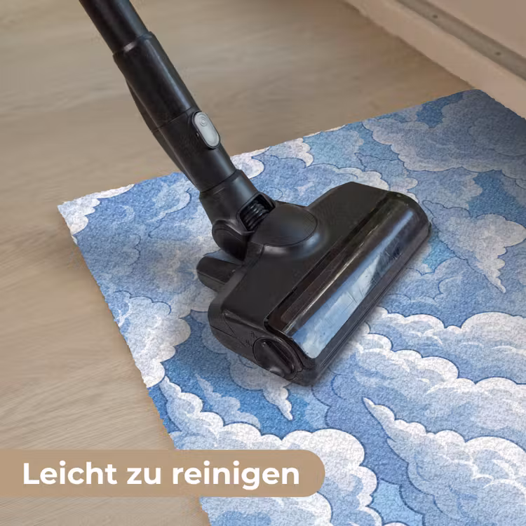Wolken - Hemel - Abstract - Wit Deurmat klein -reinigen_DE