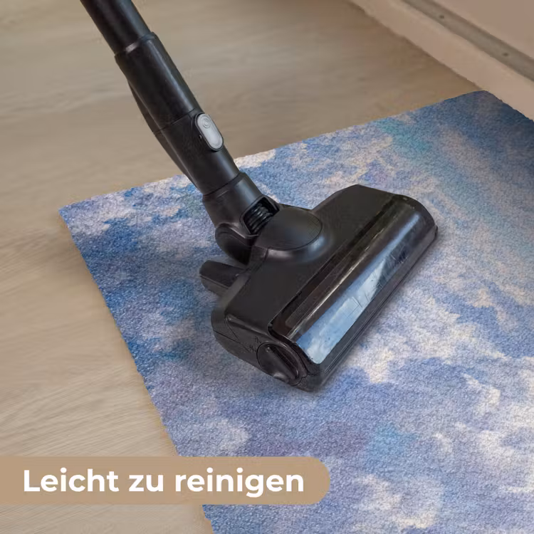 Wolken - Lucht - Natuur - Abstract - Blauw Deurmat klein -reinigen_DE