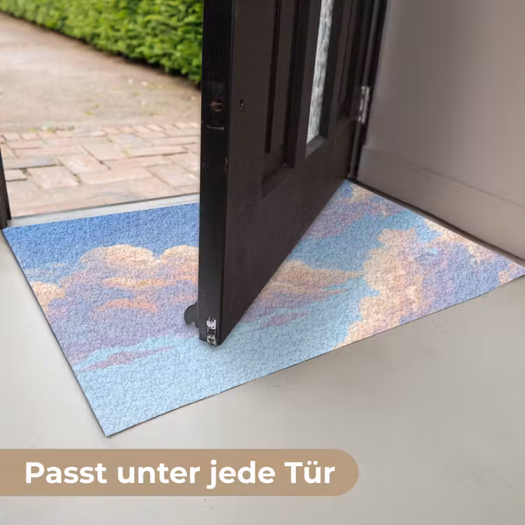 Wolken - Lucht - Natuur - Blauw Deurmat klein -USP_DE