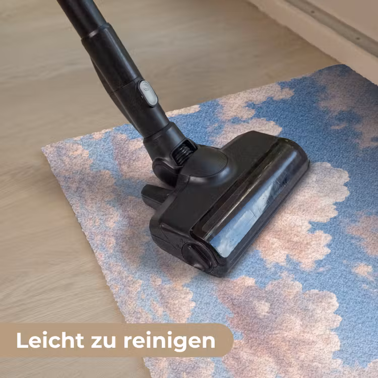 Wolken - Hemel - Natuur - Licht - Blauw Deurmat klein -reinigen_DE