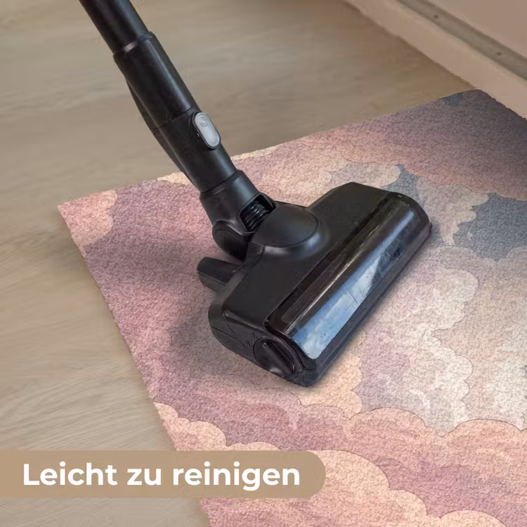 Wolken - Lucht - Natuur - Pastel - Roze Deurmat klein -reinigen_DE