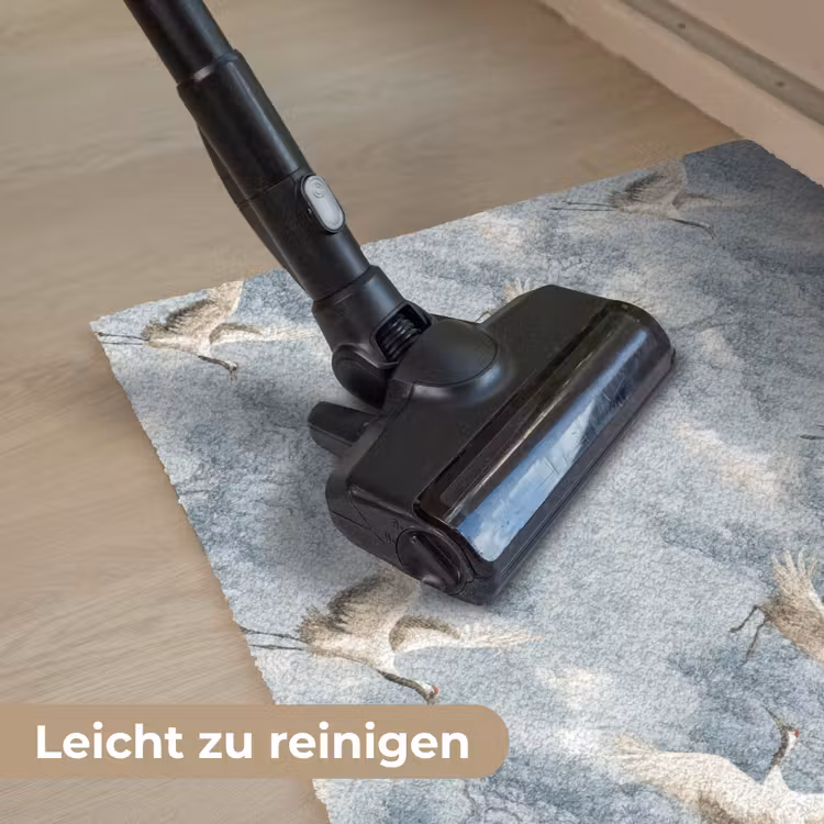 Wolken - Kraanvogels - Blauw Deurmat klein 898 -reinigen_DE