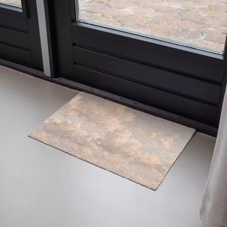 Wolken - Zacht - Natuur - Klassiek - Beige Deurmat klein -sfeer2